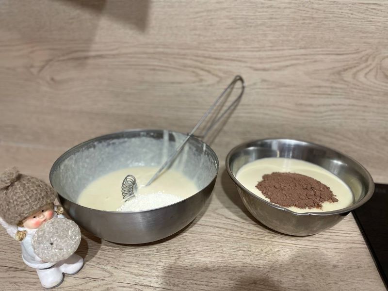 Простой пирог из манки и кефира. Шаг 2.1